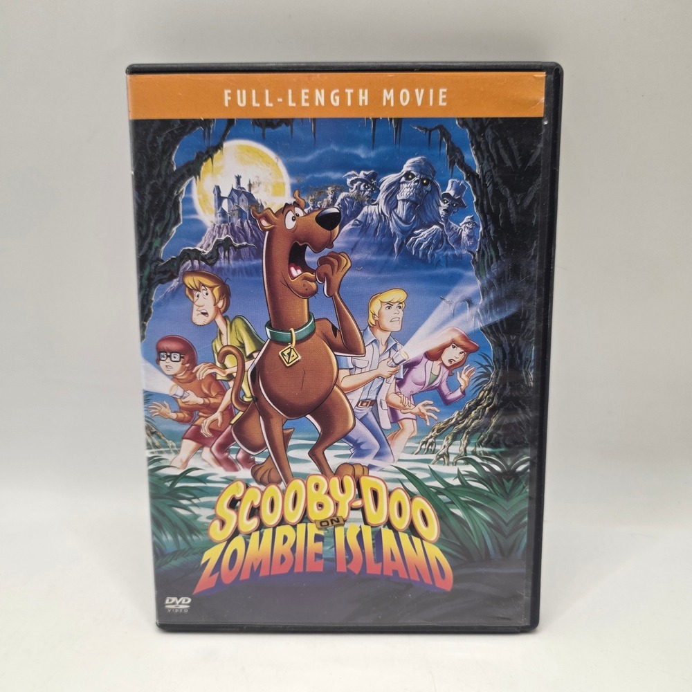 Warner Bros Scooby-Doo on Zombie Island DVD 2000 Movie Mystery Inc Spooky Horror